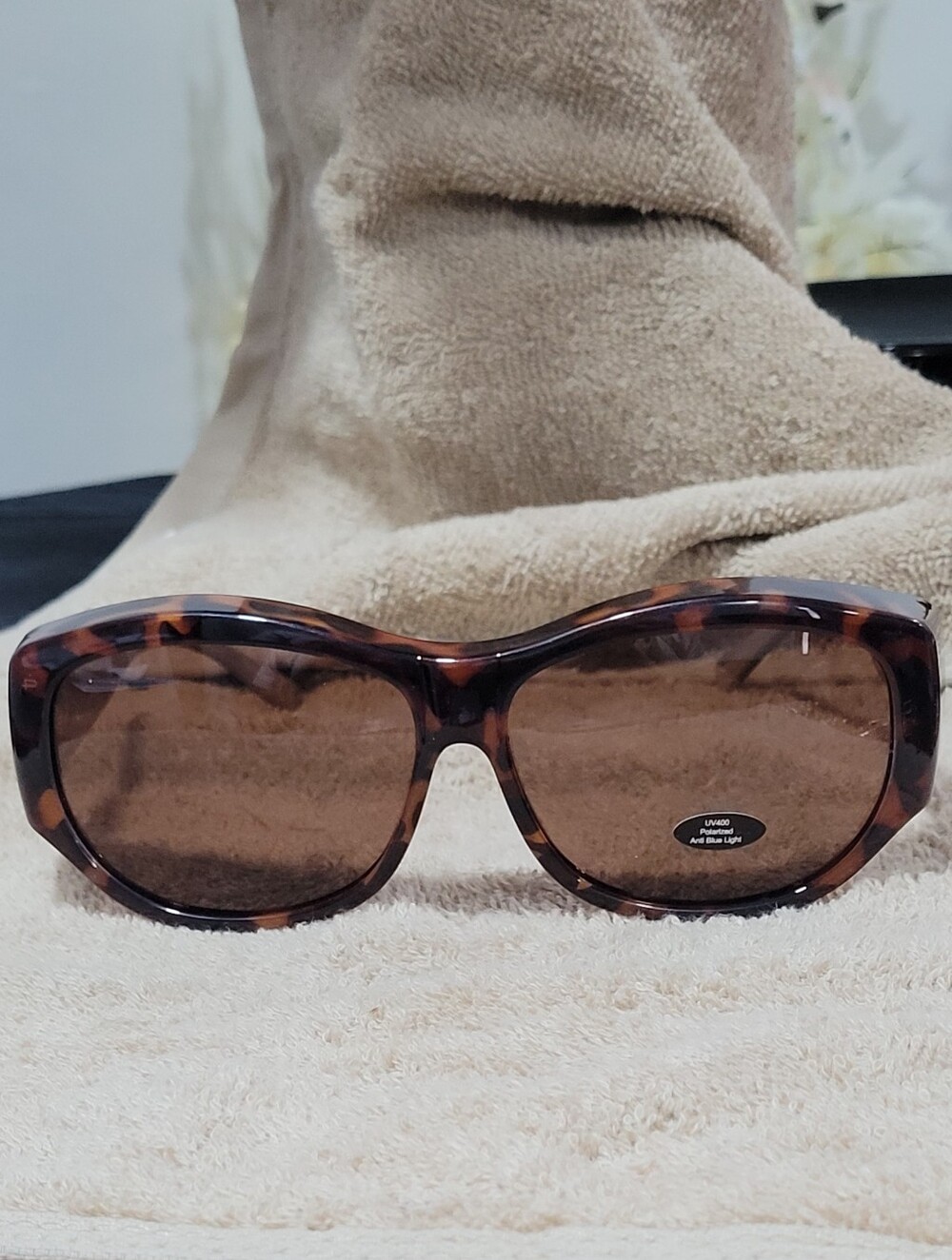 Women's Tortoiseshell Sunglasses with Brown Lenses